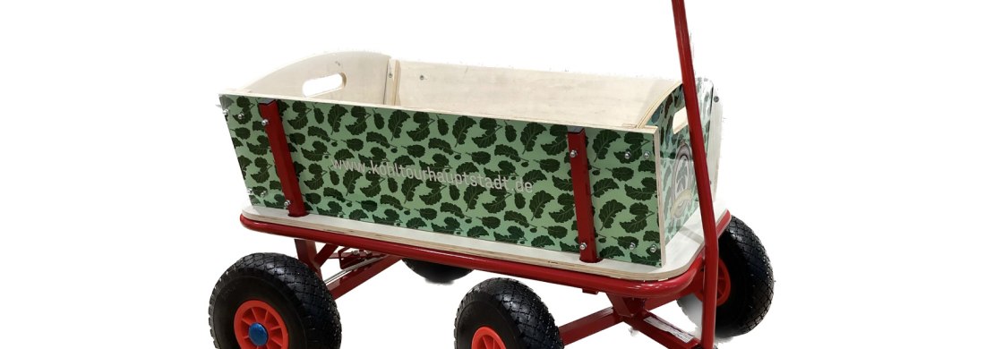 In der Kohltourhauptstadt Oldenburg können Bollerwagen ausgeliehen werden. 